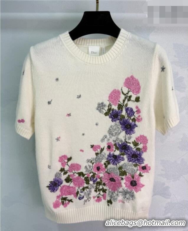 Specials Promotional Dior Embroidered Sweater DR042321 White 2026
