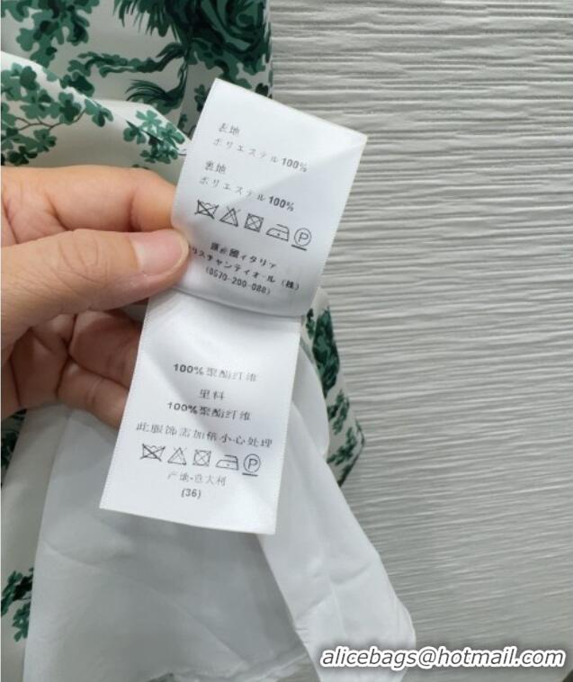 Best Product Dior Printed Dress DR042323 Green 2026
