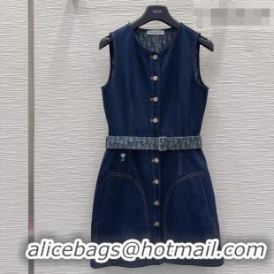 Modern Discount Dior Denim Dress DR042333 Blue 2026