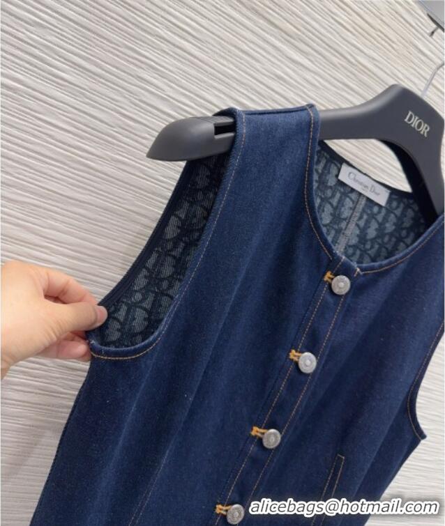 Modern Discount Dior Denim Dress DR042333 Blue 2026