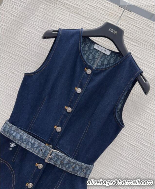 Modern Discount Dior Denim Dress DR042333 Blue 2026
