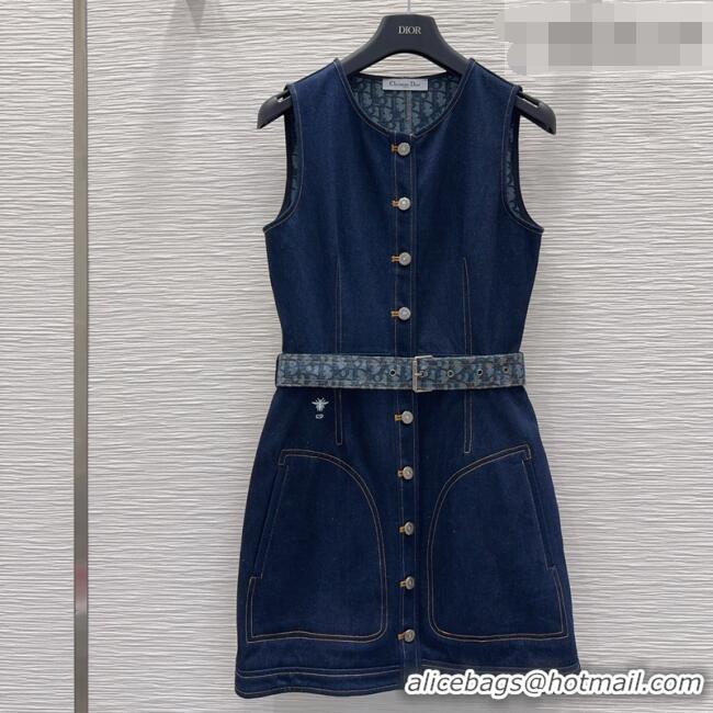 Modern Discount Dior Denim Dress DR042333 Blue 2026