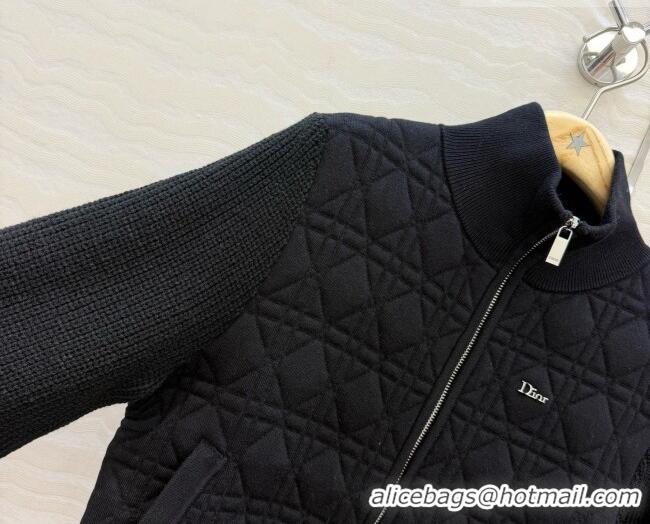 Fashion Show Collection Dior Wool Jacket D081234 Black 2026