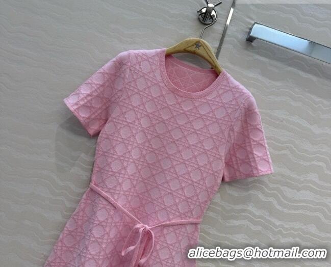 Pretty Style Dior Knit Dress D081237 Pink 2026