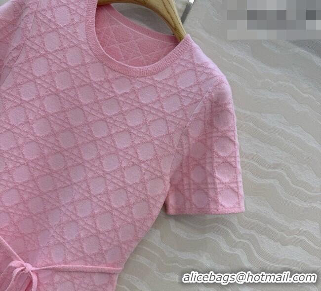 Pretty Style Dior Knit Dress D081237 Pink 2026