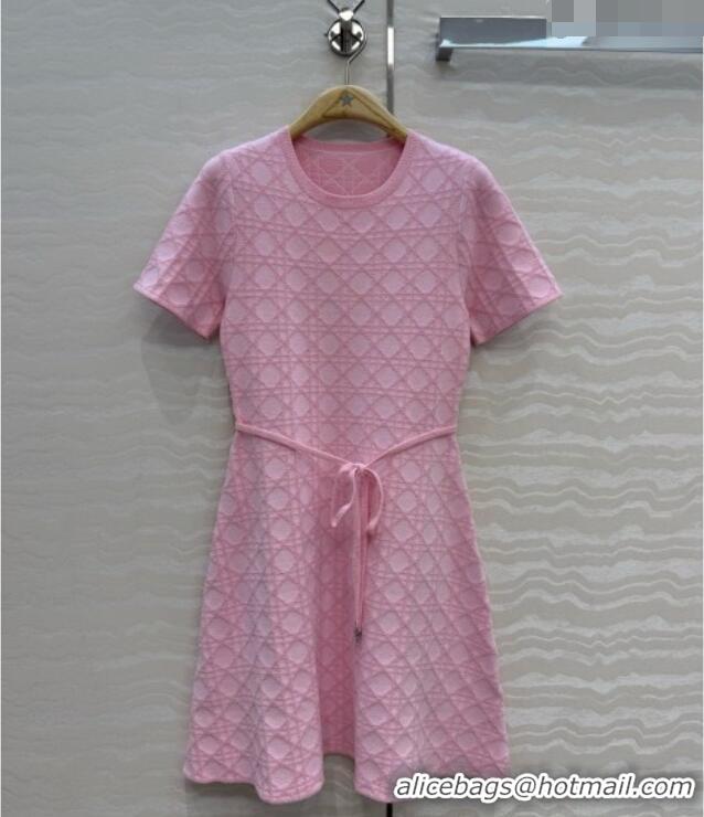 Pretty Style Dior Knit Dress D081237 Pink 2026