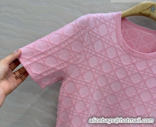 Pretty Style Dior Knit Dress D081237 Pink 2026
