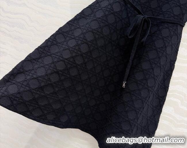 Famous Brand Discount Dior Knit Dress D081238 Black 2026