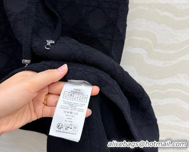 Famous Brand Discount Dior Knit Dress D081238 Black 2026