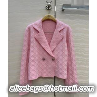 Free Shipping Discount Dior Knit Jacket D081239 Pink 2026