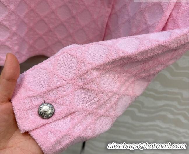 Free Shipping Discount Dior Knit Jacket D081239 Pink 2026