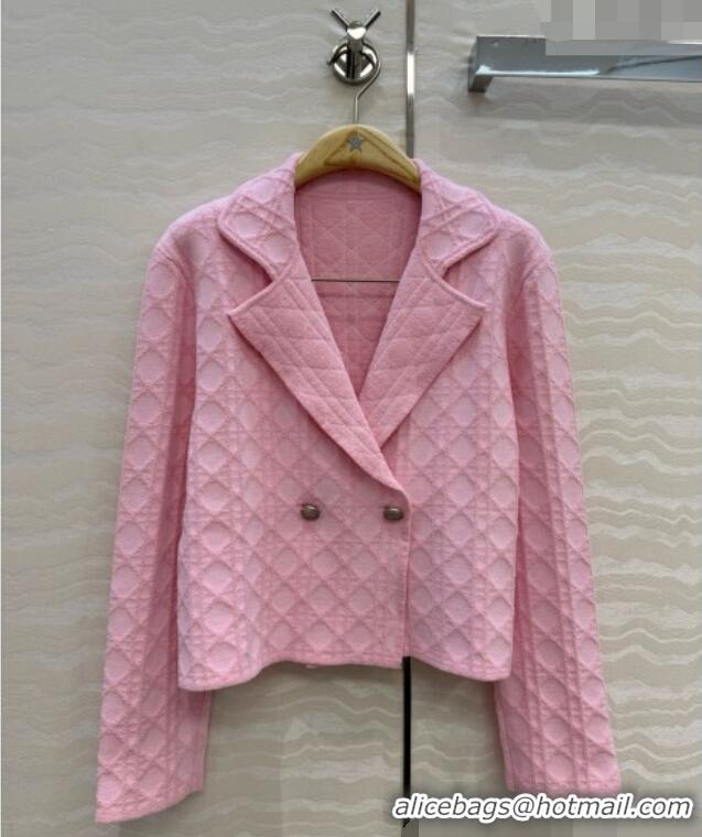 Free Shipping Discount Dior Knit Jacket D081239 Pink 2026