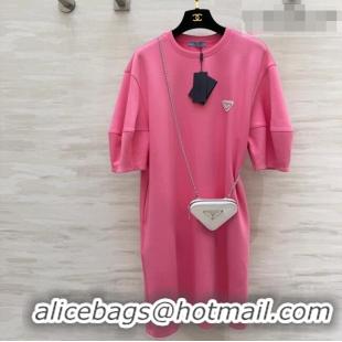 Buy Inexpensive Prada T-Shirt Dress PR032401 Pink 2026