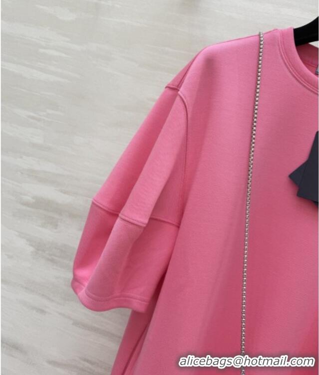 Buy Inexpensive Prada T-Shirt Dress PR032401 Pink 2026