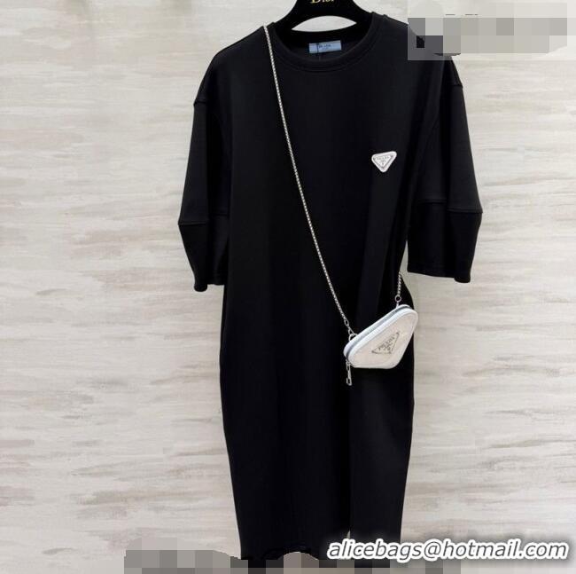 Good Taste Prada T-Shirt Dress PR032401 Black 2026