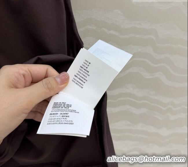 Shop Cheapest Prada Cotton Vest P041117 Brown 2026