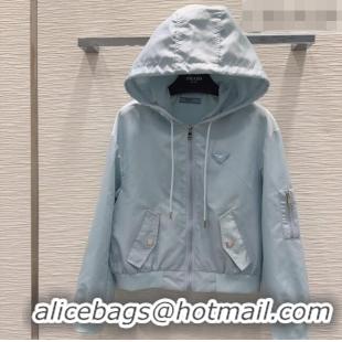 Traditional Specials Prada Nylon Jacket P041443 Light Blue 2026