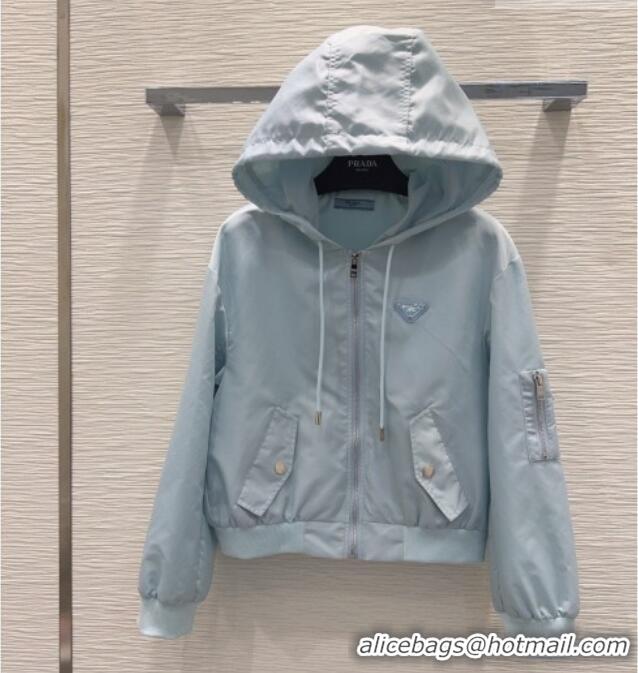 Traditional Specials Prada Nylon Jacket P041443 Light Blue 2026