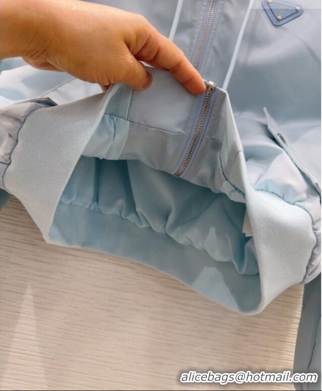 Traditional Specials Prada Nylon Jacket P041443 Light Blue 2026