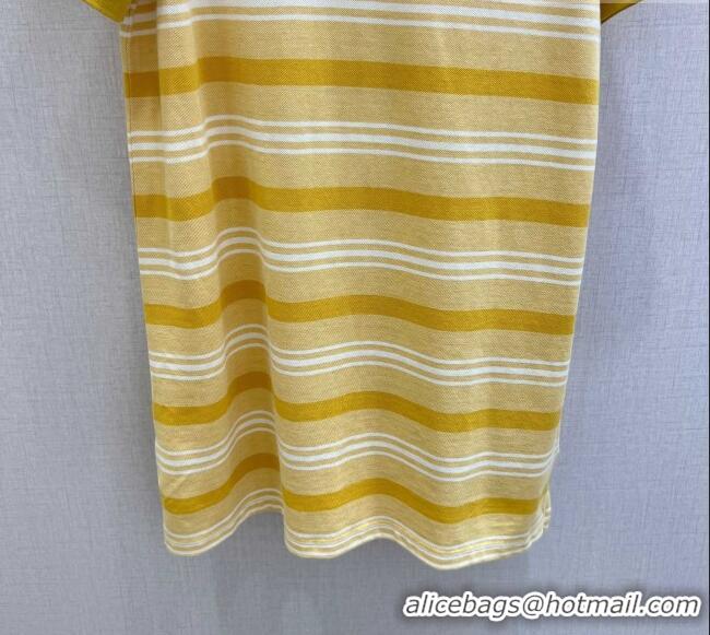 Reasonable Price Prada Polo Dress P42105 Yellow 2026