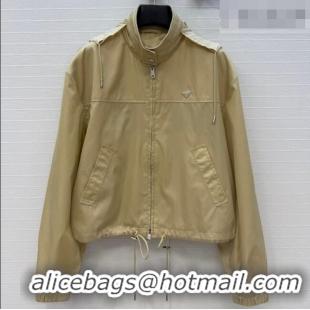 Fashion Discount Prada Nylon Jacket PR042222 Khaki 2026