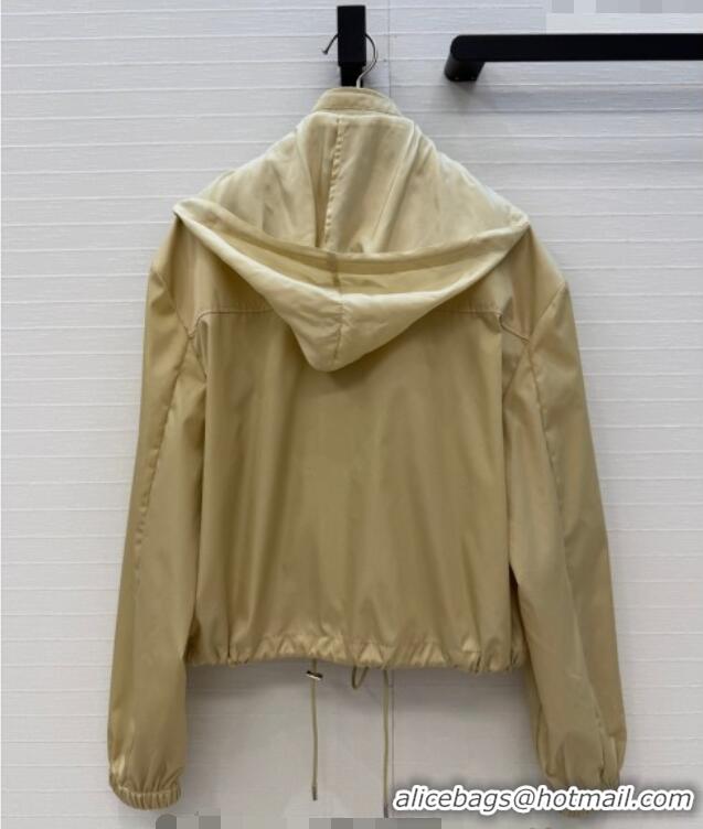 Fashion Discount Prada Nylon Jacket PR042222 Khaki 2026