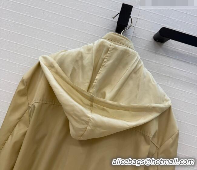 Fashion Discount Prada Nylon Jacket PR042222 Khaki 2026