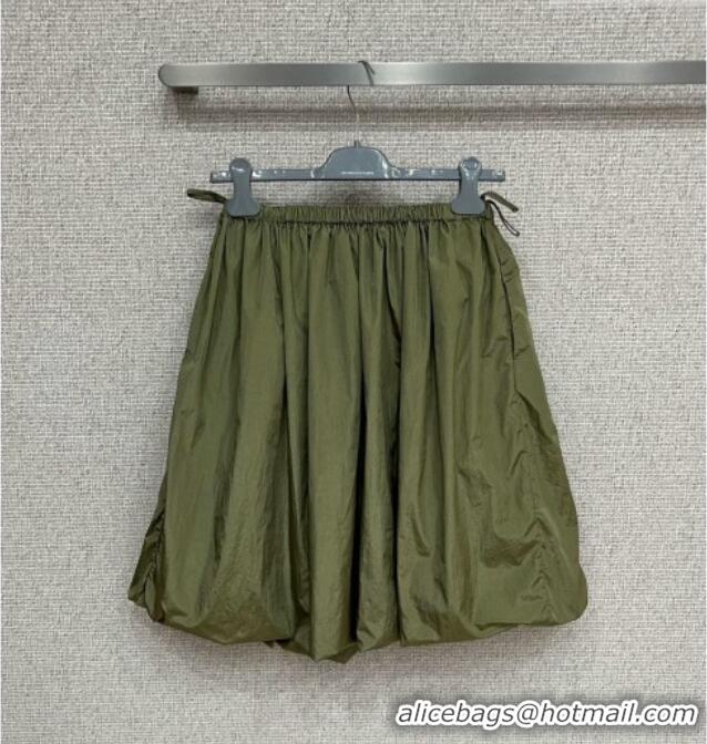 Modern Classic Discount Prada Skirt PR042229 Green 2026