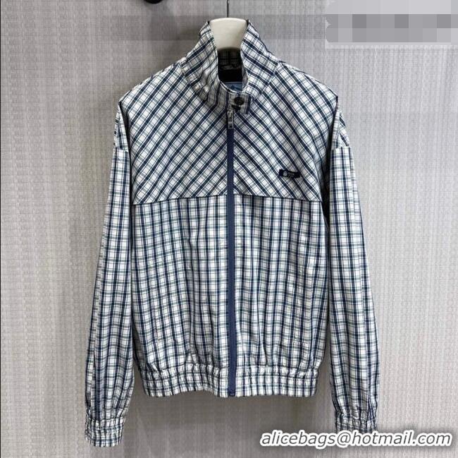 Fashion Discount Prada Jacket and Skirt Set PR042230 Blue 2026