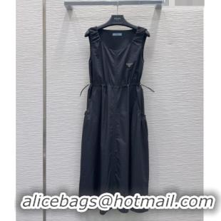 Original Cheap Prada Dress PR042301 Black 2026