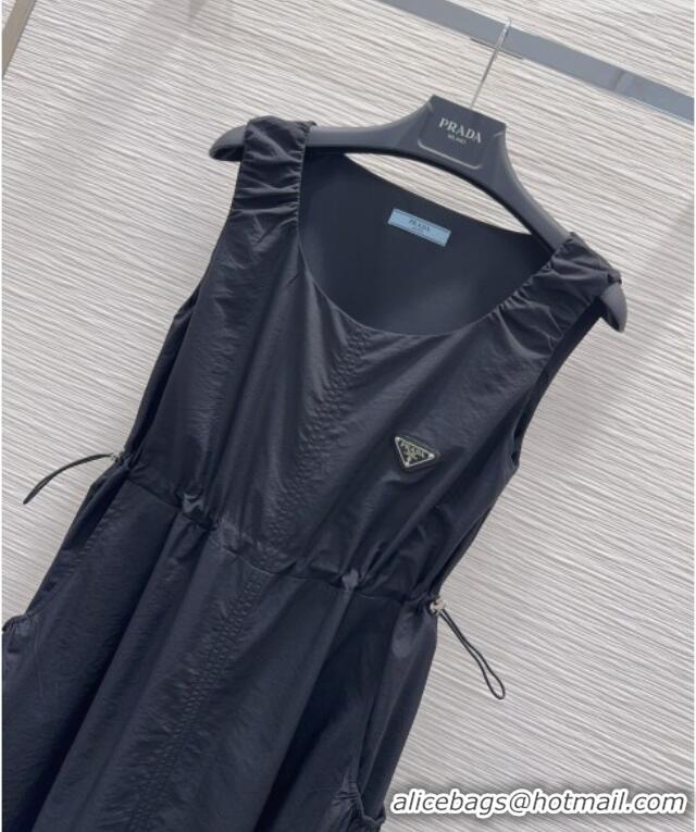 Original Cheap Prada Dress PR042301 Black 2026