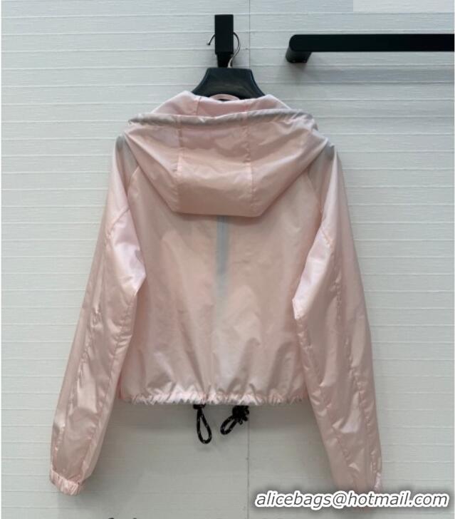 New Fashion Prada Nylon Short Jacket PR042306 Pink 2026