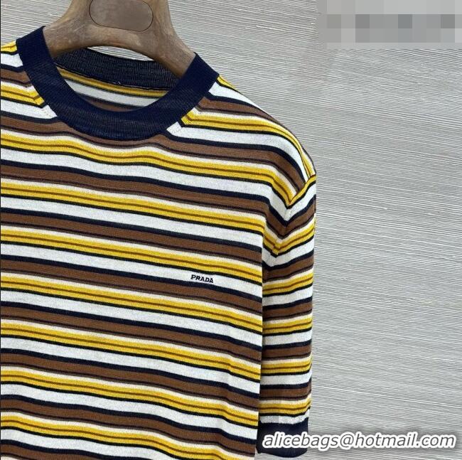 Top Grade Discount Prada Short-sleeved Sweater CH081124 2026