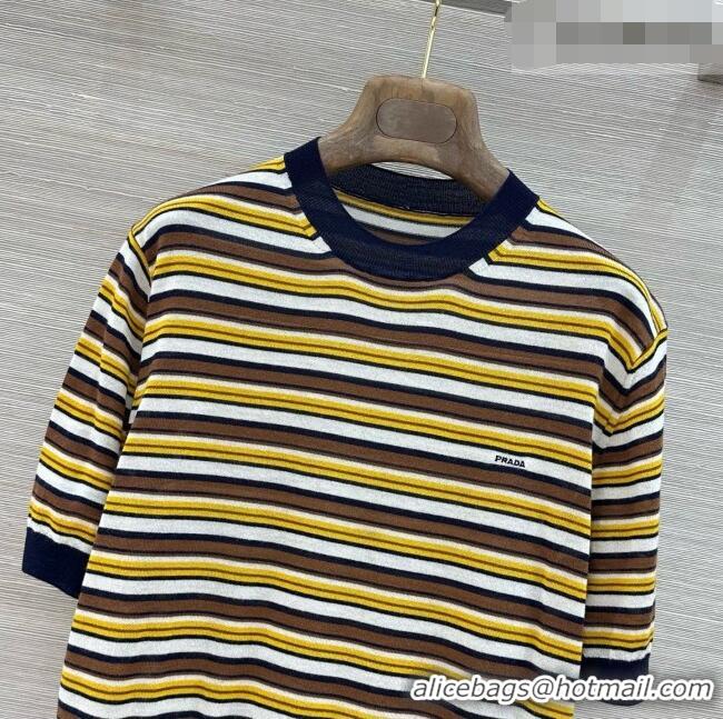 Top Grade Discount Prada Short-sleeved Sweater CH081124 2026