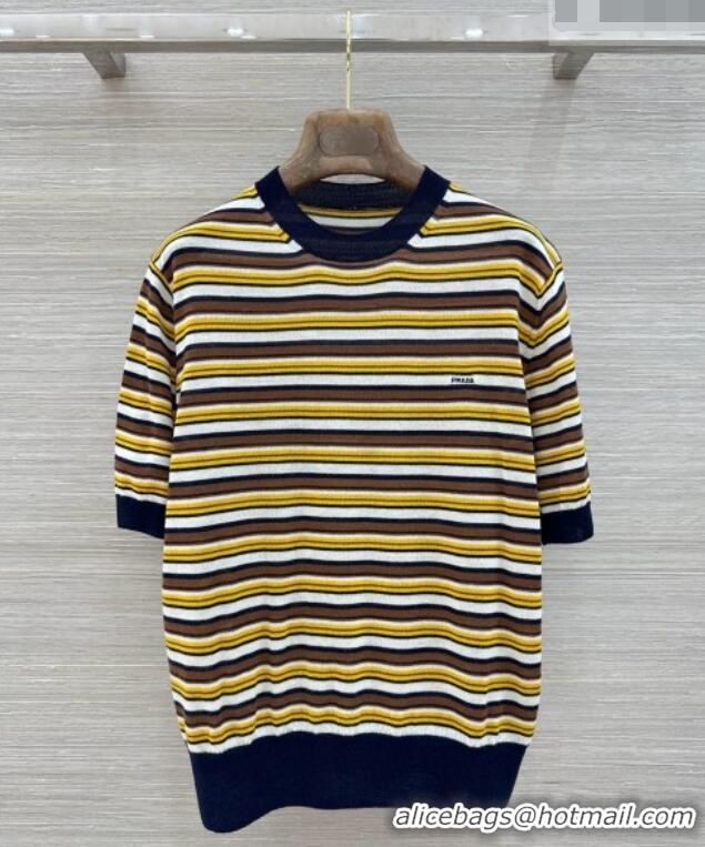Top Grade Discount Prada Short-sleeved Sweater CH081124 2026