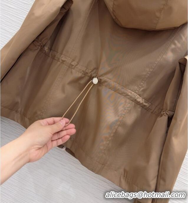 Specials Inexpensive Prada Nylon Jacket P081236 Khaki 2026