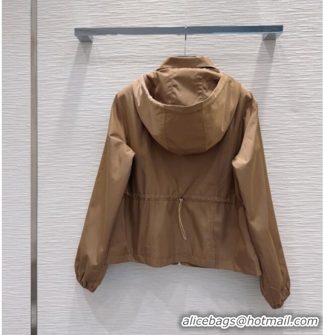 Specials Inexpensive Prada Nylon Jacket P081236 Khaki 2026