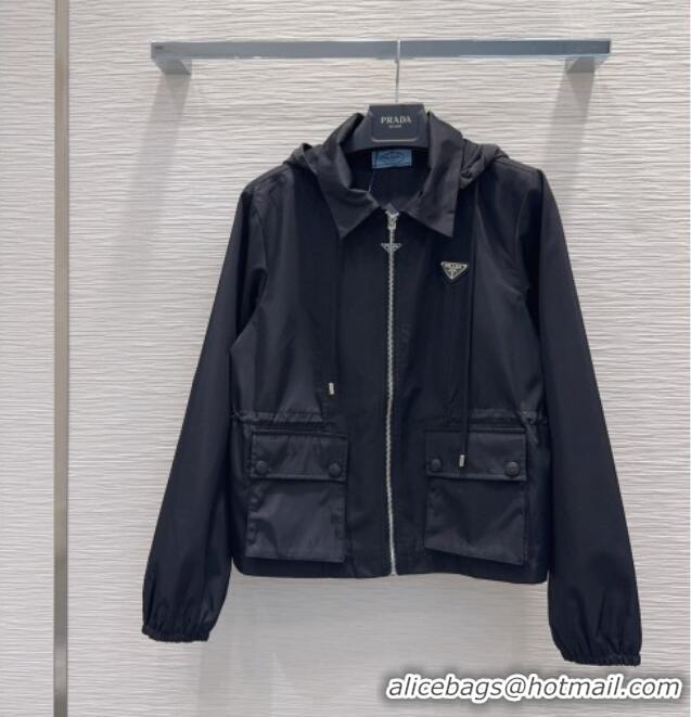 Hot Sell Cheap Prada Nylon Jacket CH081262 Black 2026