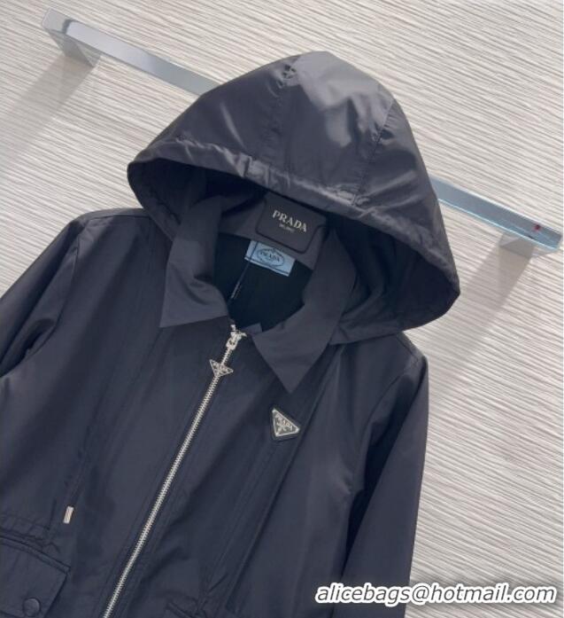 Hot Sell Cheap Prada Nylon Jacket CH081262 Black 2026