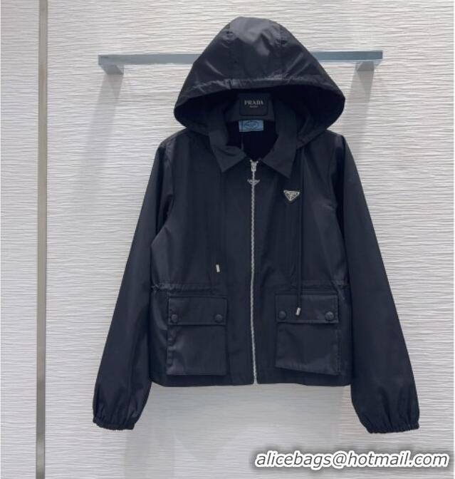 Hot Sell Cheap Prada Nylon Jacket CH081262 Black 2026