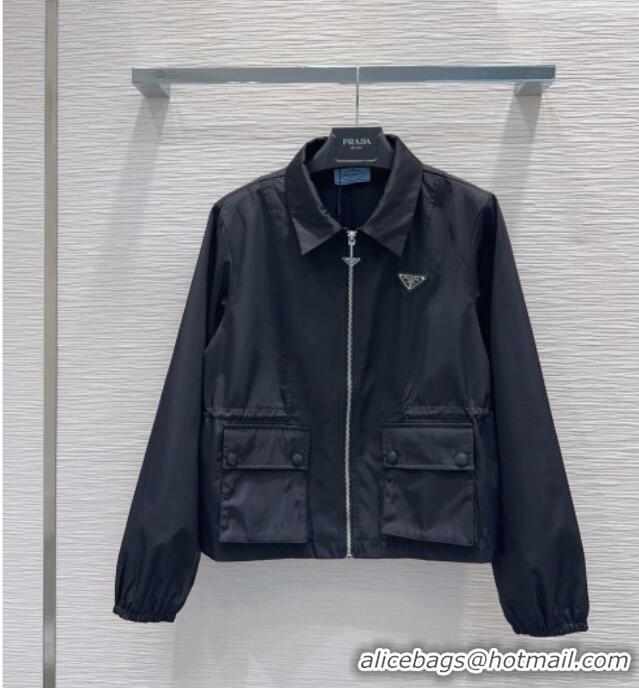 Hot Sell Cheap Prada Nylon Jacket CH081262 Black 2026