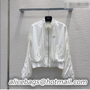 Buy Discount Prada Jacket P081340 White 2026
