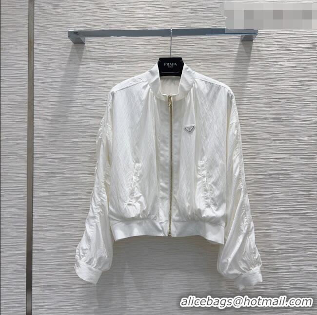 Buy Discount Prada Jacket P081340 White 2026
