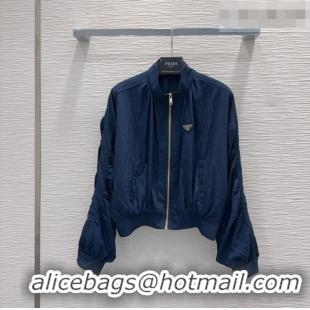 Hot Sale Inexpensive Prada Jacket P081341 Blue 2026