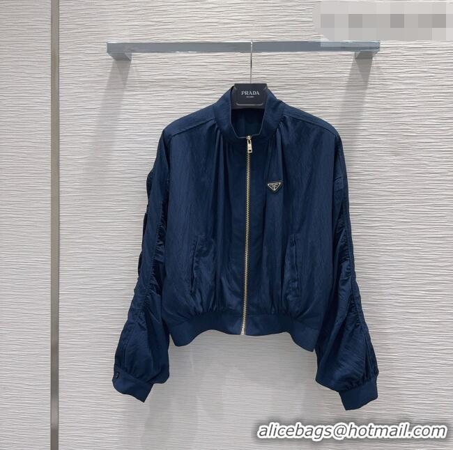 Hot Sale Inexpensive Prada Jacket P081341 Blue 2026