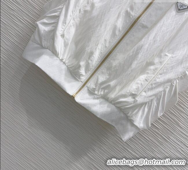 Good Looking Prada Vest P081344 White 2026