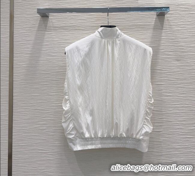 Good Looking Prada Vest P081344 White 2026