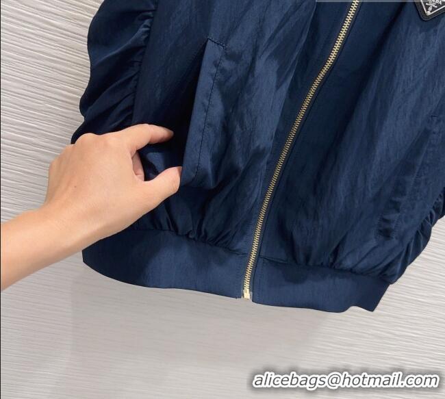 Grade Quality Discount Prada Vest P081345 Blue 2026