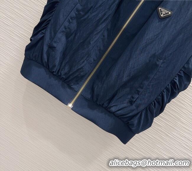 Grade Quality Discount Prada Vest P081345 Blue 2026
