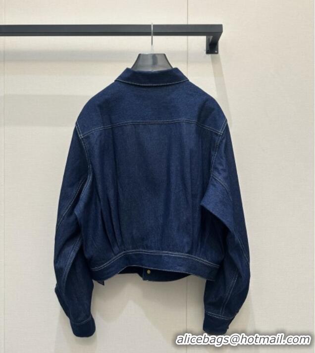 Good Taste Discount Celine Denim Jacket CE042306 Navy Blue 2026